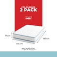 thumbnail image 4 of Set Litera Fresno Ind/Ind.con 2 pack colchones Atlas + Almohadas Peach regalo, 4 of 5