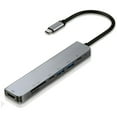 thumbnail image 4 of Hub USB C Type-C 3.1 vers 4K HDMI-Compatible RJ45 Lecteur de Carte USB SD/TF Charge Rapide PD Dock USB pour MacBook Air Pro PC Hub, 4 of 20