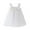 White, variant on Coerni Girls Sequined Tulle Tutu Dress Candy Color Straps Sleeveless Pompoms Dresses Layered Ruffle Princess Dress 1-6 Years