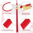thumbnail image 2 of 18 Pieces Graduation Academic Hat Tassels with 2023 Year Gold Date Pendants(red), 2 of 5