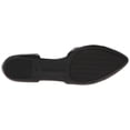 thumbnail image 4 of Tommy Hilfiger Women's Naree3 Leather Black Flat Shoe - 6M, 4 of 7