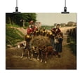 thumbnail image 2 of Print: Milksellers, Brussels, Belgium, circa 1890, 2 of 4