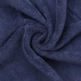 thumbnail image 4 of Luxury Hotel & Spa Collection Highly Absorbent, Quick Dry 100% Turkish Cotton 700 GSM, Eco Friendly Towel, for Bathroom Dobby Border Soft Bath Towel Set 27 X 54 -Navy Blue, Bath Towels - Set of 4, 4 of 6
