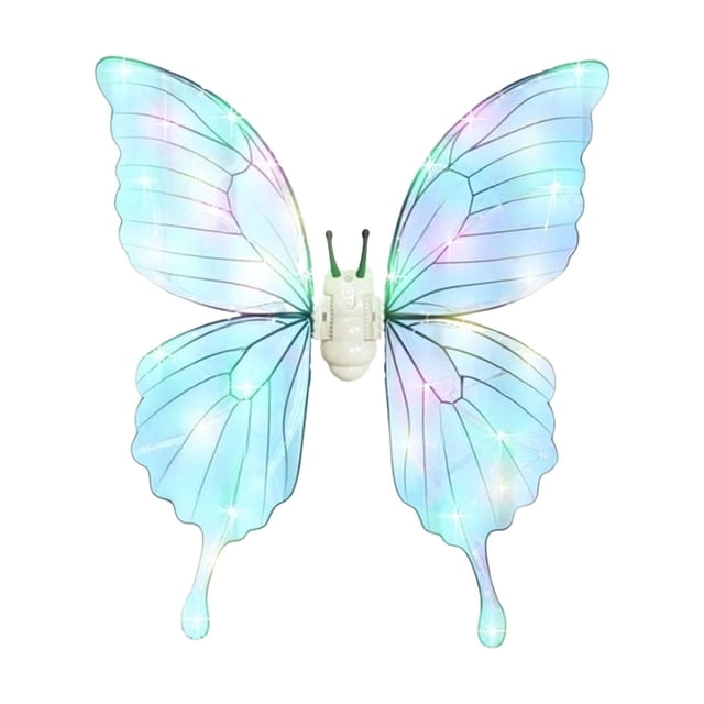 Ala de hada eléctrica de Pascua Yuyangstore mariposa en movimiento ligera claro