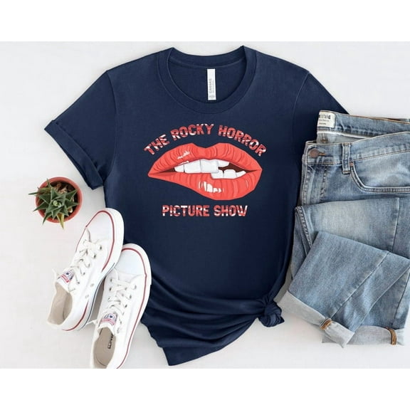 rocky horror picture show T-Shirt, The Rocky Horror Show Poster T Shirt, 80s Movie Nostalgia, Gift for Her, Gift for Him