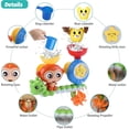 thumbnail image 5 of Bath Toys for Toddlers Kids Babies 1 2 3 Year Old Boys Girls Bathtub Toy with 2 Toy Bowls, 5 of 5