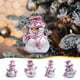 thumbnail image 1 of Colgante de Muñeco de Nieve de Árbol de Navidad, Adorno Colgante de Acrílico, Accesorio de Decoración Navideña, Idea de Regalo Festivo para Maestros y Amigos, 8 Cm de Alto, Incluye Un Colgante., 1 of 6