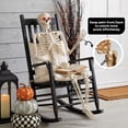 thumbnail image 3 of Ayieyill 5.4FT Halloween Skeleton Decorations, Posable Skeleton with Light-Up Red Eyes for Halloween Decor Outdoor Indoor, 3 of 9