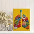 Abstract Lungs Canvas Print, Bronchi Artwork, Pulmonologist Gift ...