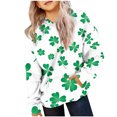 thumbnail image 2 of HAiming St Patricks Day Hoodies for Boys Girls Shamrock Graphic Pullover Tops Long Sleeve Hooded Sweatshirts Outfits Clothes, 2 of 4
