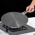 thumbnail image 1 of YAOMOBB Diffuseur de Chaleur Anti-Brûlure Plaque de Cuisson avec Poignée Anti-Brûlure Chauffage Rapide Diffuseur de Chaleur Rond Protection des Ustensiles de Cuisine, 1 of 6