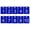 Blue, variant on 10PCS Rectangle Number Tags 1-10, 3x4CM Number Key Tags Plastic Numbered with Hole for Organizer Drawing Prizes Field Sales Clothes Labels, White