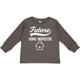 thumbnail image 3 of Inktastic Home Inspector Future Job Boys or Girls Long Sleeve Toddler T-Shirt, 3 of 5