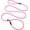 pink, variant on Slip Lead Control Leash for Dogs No Pull, Classic Dog Lead 7 FT Pet Slip Leash, 1/4” Rope Leashes for Small Medium Animals (7ft*1/4")