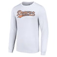 thumbnail image 2 of Men's Starter White Denver Broncos Tailsweep Long Sleeve T-Shirt, 2 of 3