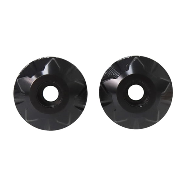 Tapón de manillar de motocicleta, tapa trasera, repuesto resistente para Zontes 368G Negro