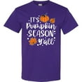 thumbnail image 3 of Inktastic Thanksgiving It's Pumpkin Season Y'all with Fall Leaves T-Shirt, 3 of 5