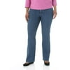 Women's Plus-Size Slender Stretch Slimming Boot cut Jeans, Available in Medium, Petite, and Long Lengths