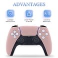 thumbnail image 3 of Skin Sticker for PS5 Slim / Pro / Standard Disc / Digital Edition Console and Controllers Decals for PlayStation 5 Tea Rose, 3 of 5