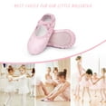 thumbnail image 2 of Stelle Girl's Glitter Ballet Shoes, 2 of 5