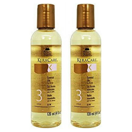 Avlon KeraCare Essential Oils For The Hair 4 oz "Pack of 2"