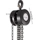 thumbnail image 2 of Hand Chain Hoist, 2200 lbs /1 Ton Capacity Chain Block,10ft/3m Lift Manual Hand Chain Block,for Lifting Good in Transport & Workshop,Blac, 2 of 5