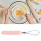 thumbnail image 5 of Batidor de Huevos Eléctrico Portátil, Espumador de Leche Recargable Por USB, Mezclador de Bebidas de Acero inoxidable Con 3 Velocidadas, Mezclador de Mano Inalmbrico para, 5 of 7