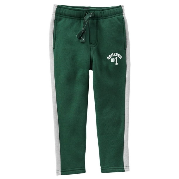 Oshkosh B'gosh OshKosh B'gosh Baby Boys' Logo Fleece Pants, Green, 6