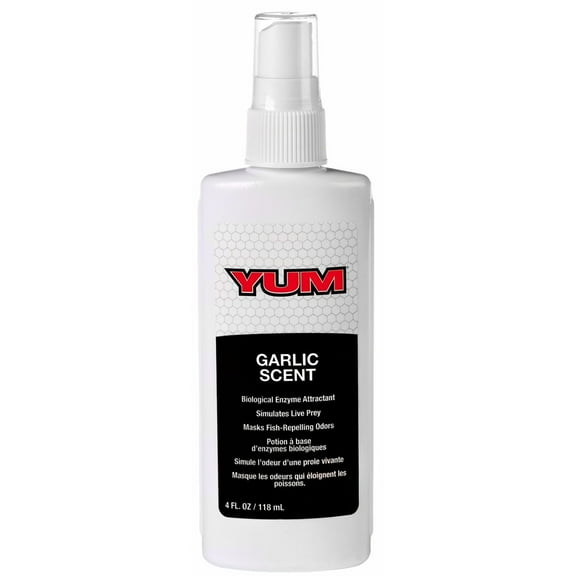 YUM 4 oz Pump Fishing Lure Scent Garlic