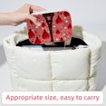 thumbnail image 6 of Valentine's Day Velvet Portable Earring Organizer Box with Removable Compartment - Ideal Travel Organizer and Jewelry Box Gift, 6 of 7