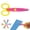1pc, variant on Multi piece set Craft Scissors Decorative Edge – Fancy Zigzag & Pattern Shears, Includes Castle, Scallop, Ripple, Fine & Wide Zigzag (A)