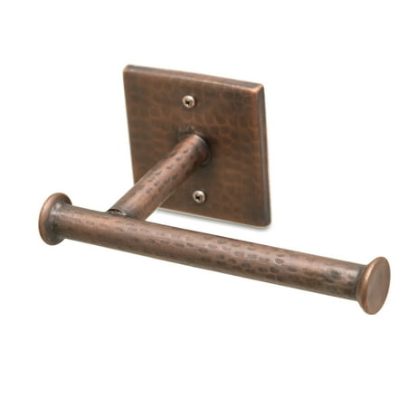 Monarch Abode Pure Copper Hand Hammered Toilet Paper Holder