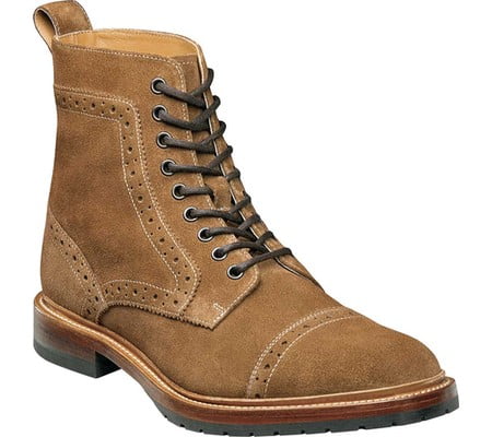 madison cap toe boot