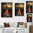 thumbnail image 4 of Designart "Mexico City In Future A Beautiful Cityscape" Cityscapes Wall Art Living Room, 4 of 5