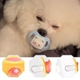 VOPPV Dog Pacifiers for Small Dogs, Pet Silicone Calming Pacifier