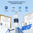 thumbnail image 2 of GLACIER FRESH Replacement Water Filter for LT700PC, ADQ36006101, RWF1200A, 3 Pack, 2 of 9