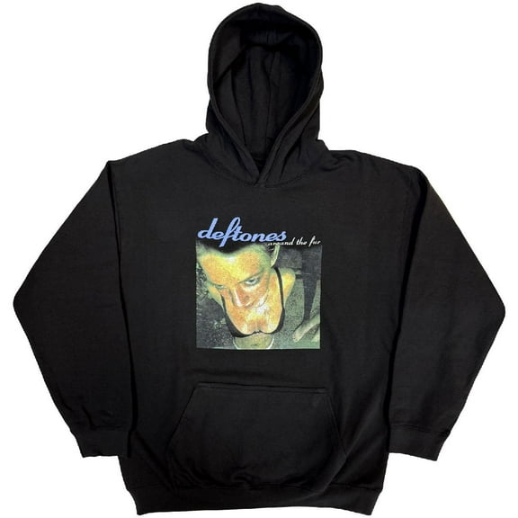 Deftones Unisex Pullover Hoodie Sweatshirt Around The Fur (Black)