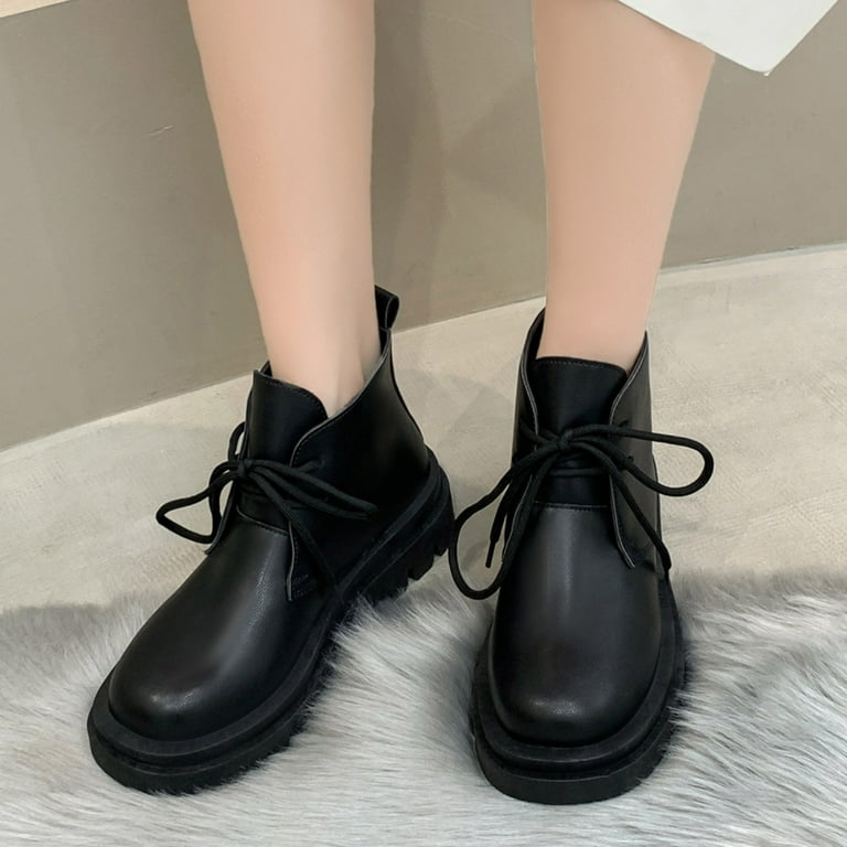Thin combat cheap boots