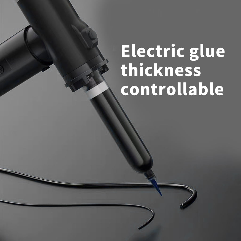 Cordless Electric Adhesive Guns Portable Design Featuring Double Adapters for Precise Application
