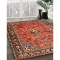 thumbnail image 3 of Ahgly Company Machine Washable Indoor Rectangle Traditional Tomato Red Area Rugs, 4' x 6', 3 of 7