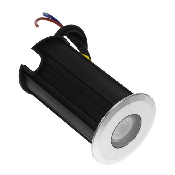 Underground LED Garden Light Ground Spotlight Low Voltage Recessed Light for Pathway Deck and Walkway Lighting Warm