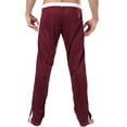 thumbnail image 4 of MAWCLOS Mens Elastic Waist Pockets Casual Pants Solid Color Pants Straight Leg Pant, 4 of 4