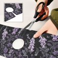 thumbnail image 6 of Yayeee Faucet Mat for Kitchen Sink 30" Diatomite Long Splash Guard Pad, Light Purple Flowers, 6 of 7