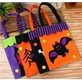 thumbnail image 2 of Sac de Bonbons Non Tissé Citrouille Décorative d'Halloween Sac Fourre-Tout pour Enfants, 2 of 3