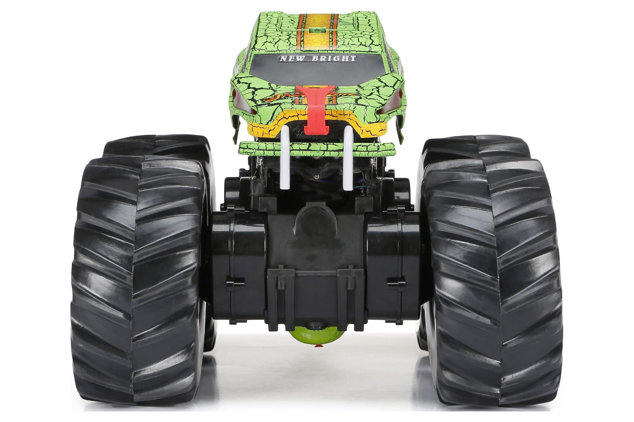 New Bright (1:10) Snake Bite Battery Remote Control Monster Truck Lights, Sounds, Green 61061U