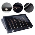 thumbnail image 4 of 2X Caja Organizadora de Collares con 20 , Vitrina para Collares, Bandeja para Joyas, Soporte para Almacenamiento de Collares con Tapa Transparente, 4 of 6
