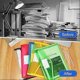 thumbnail image 5 of A4 Plastic Folders, 5 Pack Clear Pocket Folders, Plastic File Folders with Snap Closure, School - Multicolor/Horizontal Section, 5 of 5