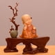 thumbnail image 5 of Adorno de Resina Xihbxyly Basimu Pequeño Monje Inspirado En Zen, 5 of 5