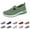 Army Green2, variant on Womens Orthopedic Shoes No Slip Slip on Loafers 2026 Summer Arch Support Sport Shoes Fashion Knitted Woven Sports Walking Shoes Dark Blue