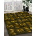 thumbnail image 3 of Ahgly Company Machine Washable Indoor Square Transitional Dark Bronze Brown Area Rugs, 5' Square, 3 of 7
